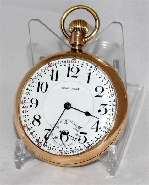 fake waltham pocket watches|waltham pocket watch value chart.